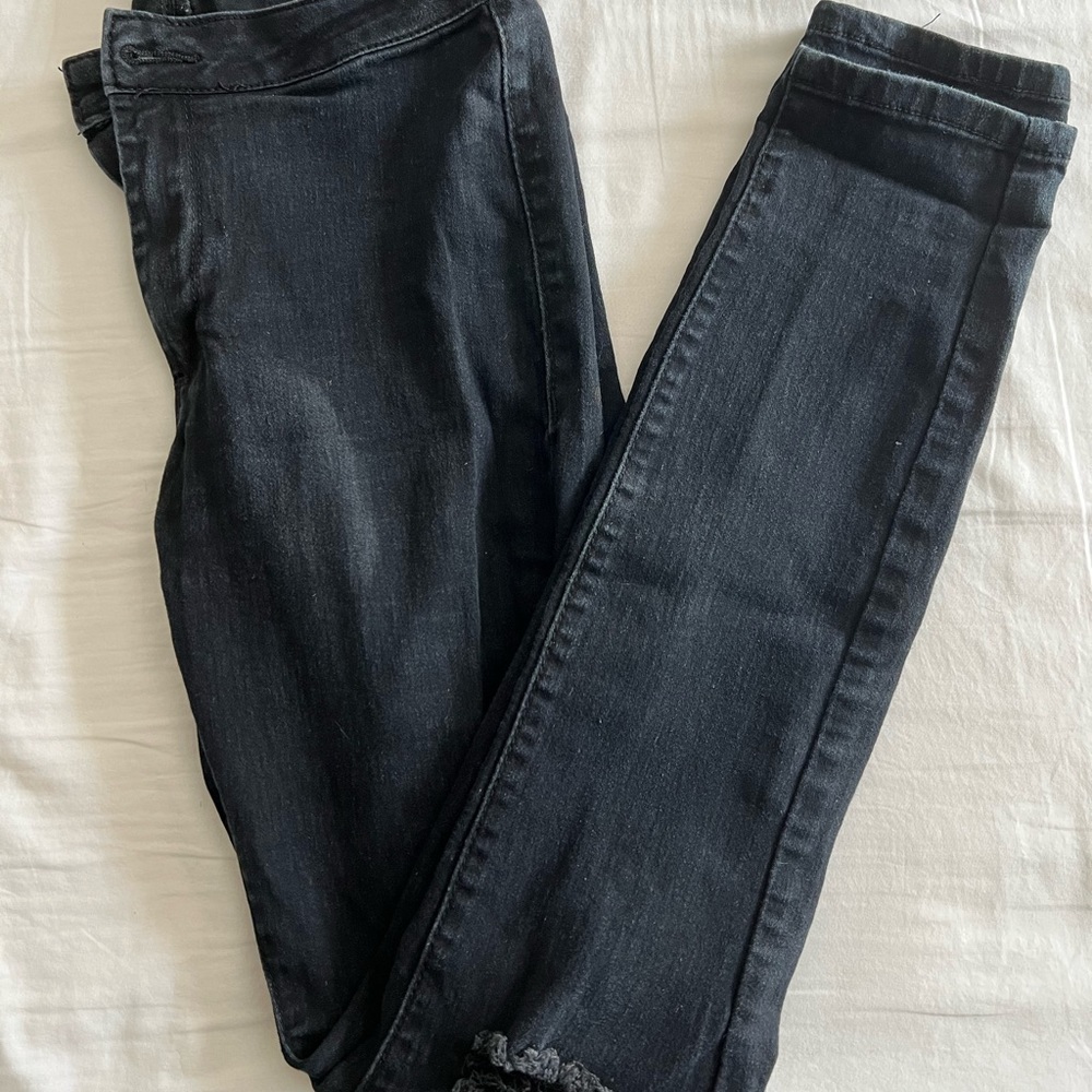 Black Stretch Jeans